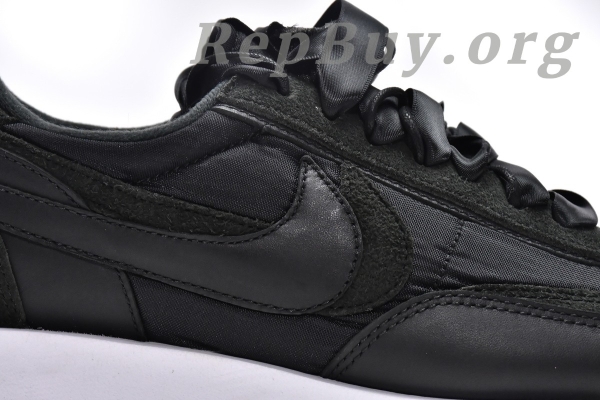Top Version Nike LD Waffle sacai Black Nylon BV0073-002 - 图片 12