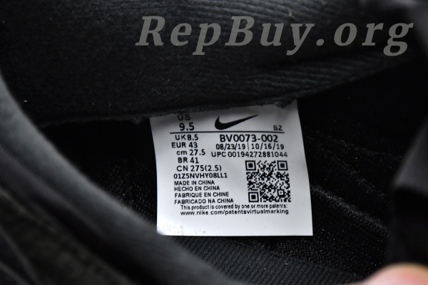 Top Version Nike LD Waffle sacai Black Nylon BV0073-002 - 图片 10