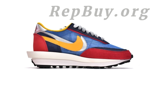 Top Version Nike LD Waffle sacai Blue Multi BV0073-400 - 图片 9