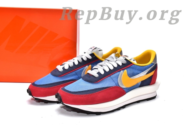 Top Version Nike LD Waffle sacai Blue Multi BV0073-400 - 图片 25