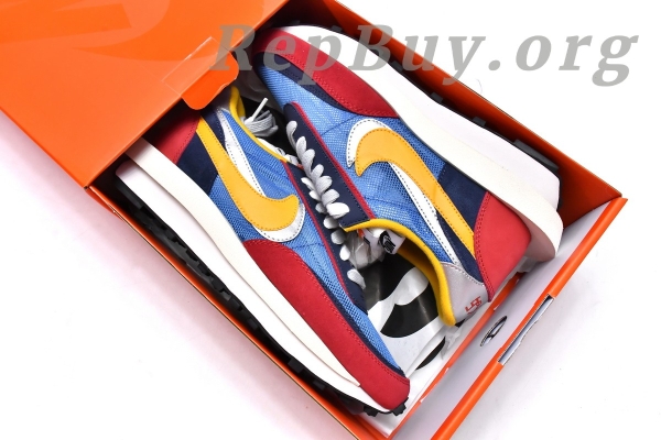 Top Version Nike LD Waffle sacai Blue Multi BV0073-400 - 图片 24