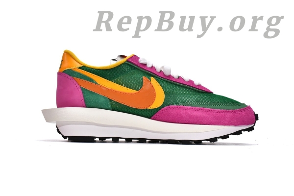 Top Version Nike LD Waffle sacai Pine Green BV0073-301 - 图片 3