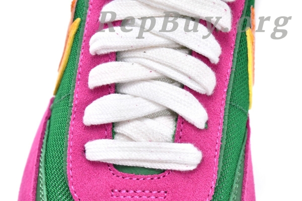 Top Version Nike LD Waffle sacai Pine Green BV0073-301 - 图片 16