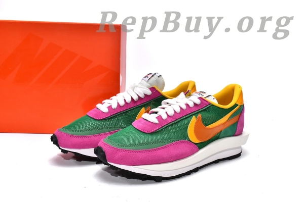 Top Version Nike LD Waffle sacai Pine Green BV0073-301 - 图片 19
