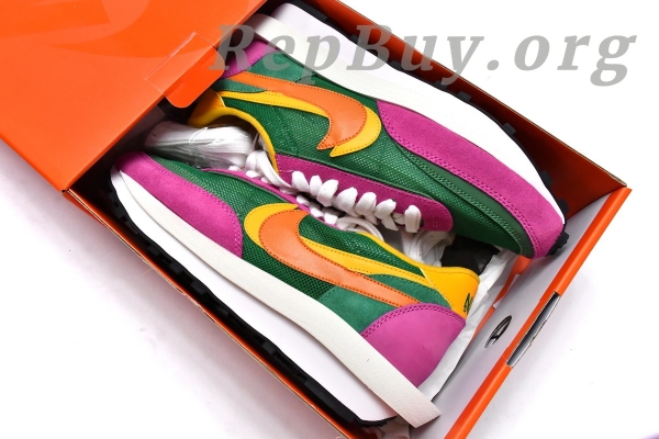 Top Version Nike LD Waffle sacai Pine Green BV0073-301 - 图片 18