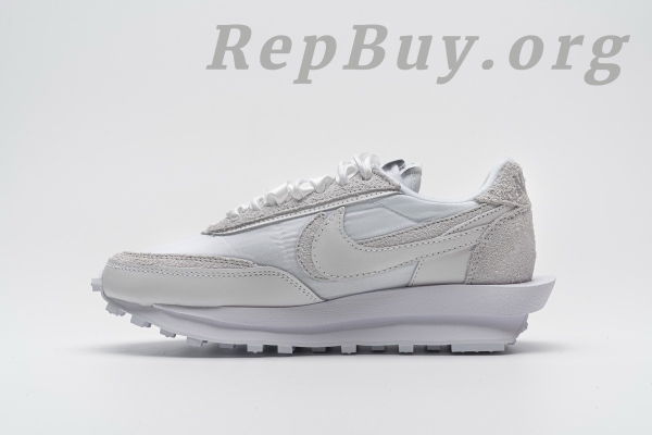 Top Version Nike LD Waffle sacai White Nylon BV0073-101 - 图片 2