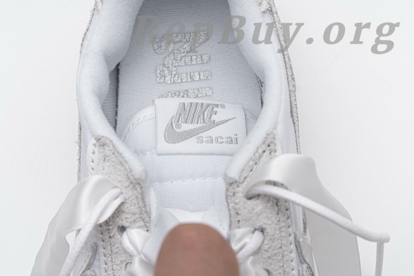 Top Version Nike LD Waffle sacai White Nylon BV0073-101 - 图片 8