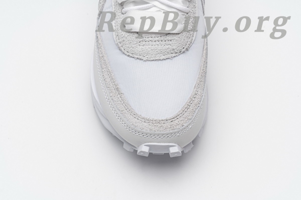 Top Version Nike LD Waffle sacai White Nylon BV0073-101 - 图片 15