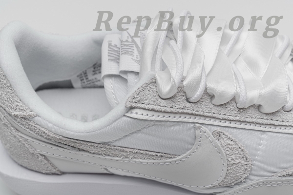 Top Version Nike LD Waffle sacai White Nylon BV0073-101 - 图片 13