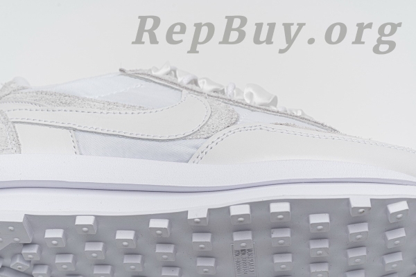 Top Version Nike LD Waffle sacai White Nylon BV0073-101 - 图片 18