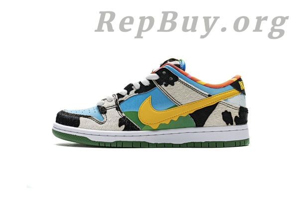 Top Version Nike SB Dunk Low Ben & Jerry's Chunky Dunky CU3244-100 - Image 2
