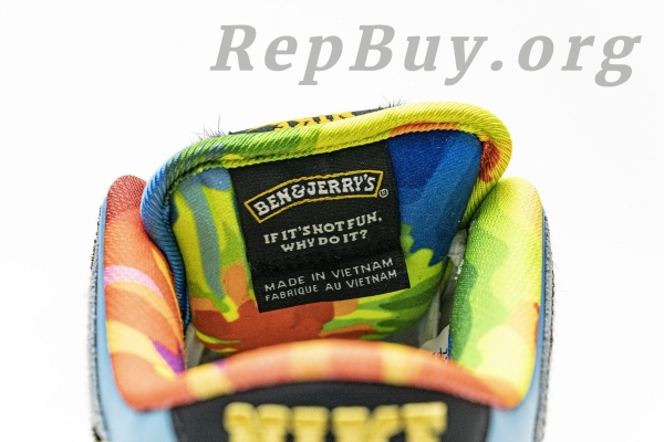 Top Version Nike SB Dunk Low Ben & Jerry's Chunky Dunky CU3244-100 - Image 3