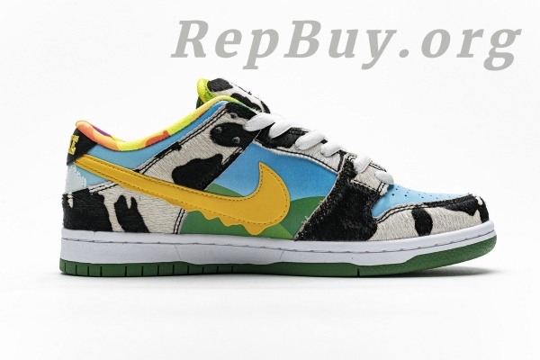Top Version Nike SB Dunk Low Ben & Jerry's Chunky Dunky CU3244-100 - Image 9