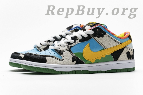 Top Version Nike SB Dunk Low Ben & Jerry's Chunky Dunky CU3244-100 - Image 18