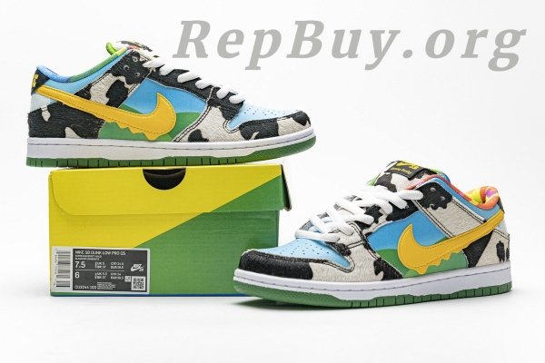 Top Version Nike SB Dunk Low Ben & Jerry's Chunky Dunky CU3244-100 - Image 22