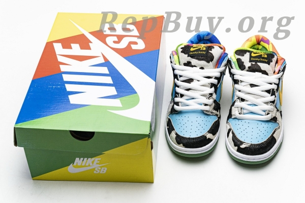 Top Version Nike SB Dunk Low Ben & Jerry's Chunky Dunky CU3244-100 - Image 21