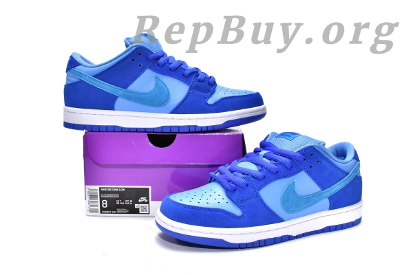 Top Version Nike SB Dunk Low Blue Raspberry DM0807-400 - 图片 20