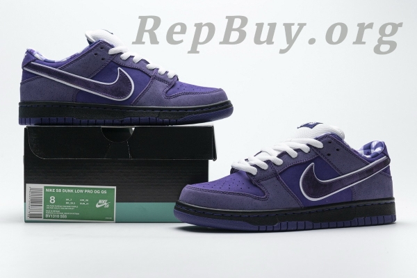 Top Version Nike SB Dunk Low Concepts Purple Lobster BV1310-555 - 图片 21