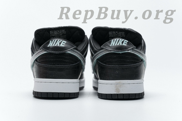 Top Version Nike SB Dunk Low Diamond Supply Co Black Diamond BV1310-001 - 图片 5