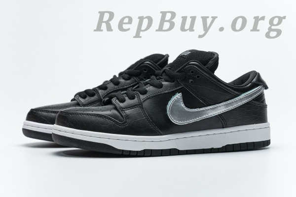 Top Version Nike SB Dunk Low Diamond Supply Co Black Diamond BV1310-001 - 图片 6