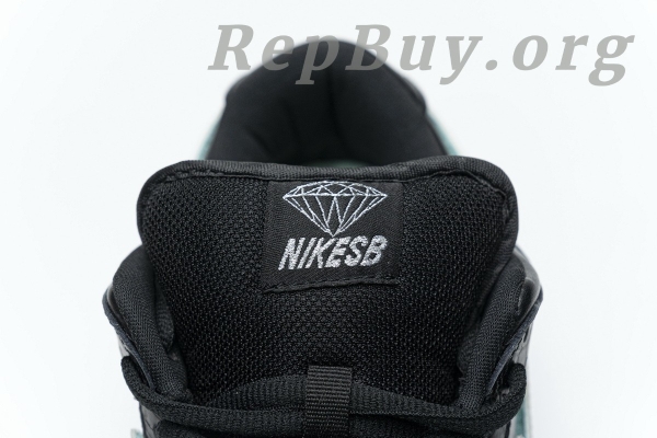 Top Version Nike SB Dunk Low Diamond Supply Co Black Diamond BV1310-001 - 图片 12