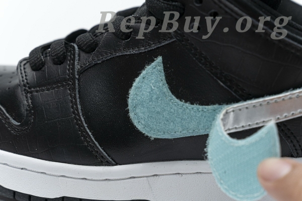 Top Version Nike SB Dunk Low Diamond Supply Co Black Diamond BV1310-001 - 图片 9