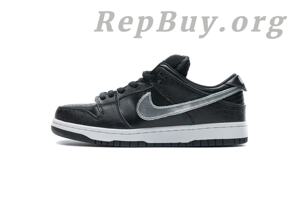 Top Version Nike SB Dunk Low Diamond Supply Co Black Diamond BV1310-001