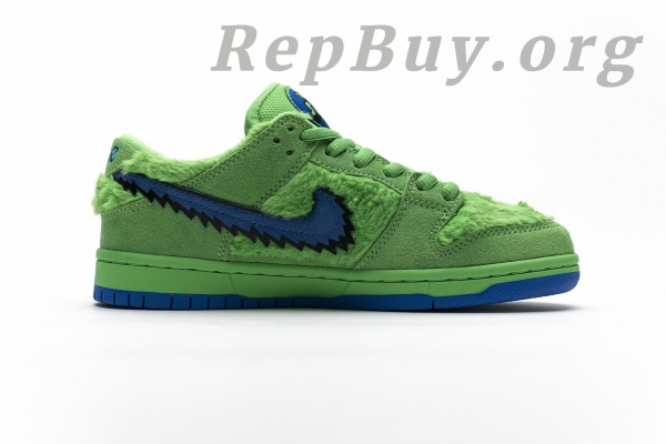 Top Version Nike SB Dunk Low Grateful Dead Bears Green CJ5378-300 - 图片 3