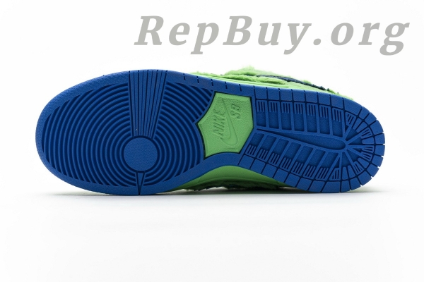 Top Version Nike SB Dunk Low Grateful Dead Bears Green CJ5378-300 - 图片 7