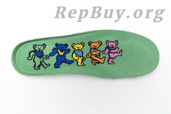 Top Version Nike SB Dunk Low Grateful Dead Bears Green CJ5378-300 - 图片 12