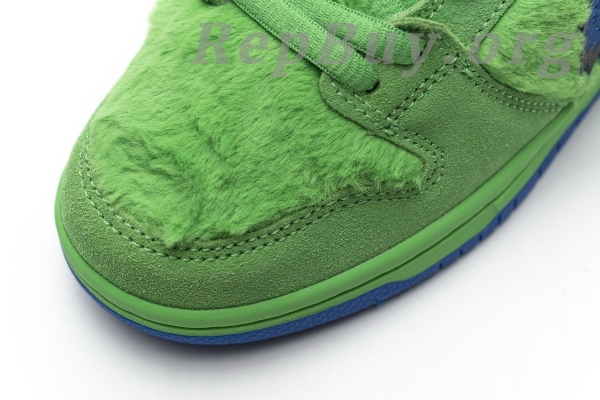 Top Version Nike SB Dunk Low Grateful Dead Bears Green CJ5378-300 - 图片 19
