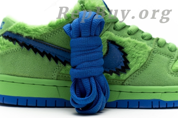 Top Version Nike SB Dunk Low Grateful Dead Bears Green CJ5378-300 - 图片 23