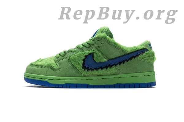 Top Version Nike SB Dunk Low Grateful Dead Bears Green CJ5378-300