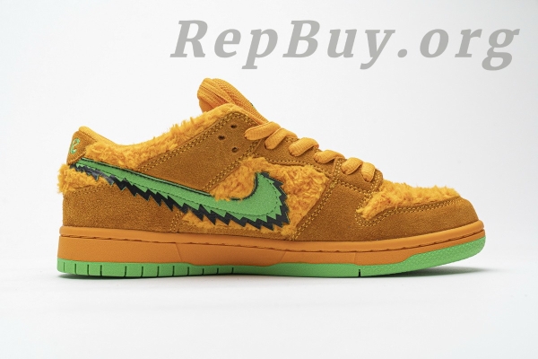 Top Version Nike SB Dunk Low Grateful Dead Bears Orange CJ5378-800 - 图片 3