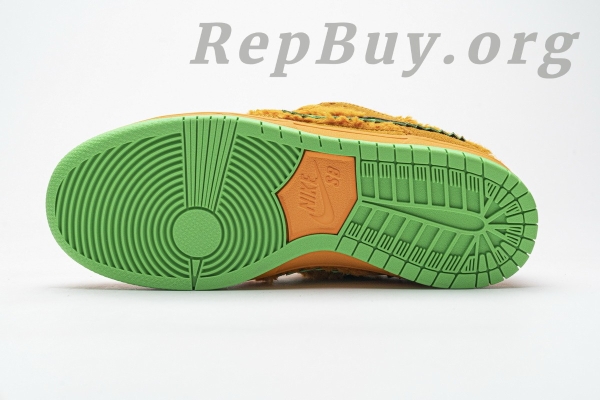 Top Version Nike SB Dunk Low Grateful Dead Bears Orange CJ5378-800 - 图片 4