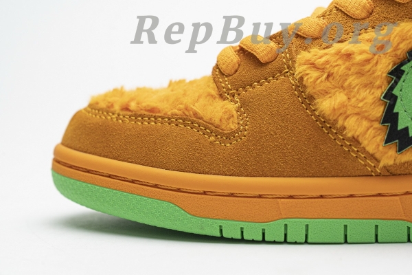 Top Version Nike SB Dunk Low Grateful Dead Bears Orange CJ5378-800 - 图片 19