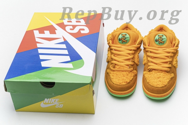 Top Version Nike SB Dunk Low Grateful Dead Bears Orange CJ5378-800 - 图片 25