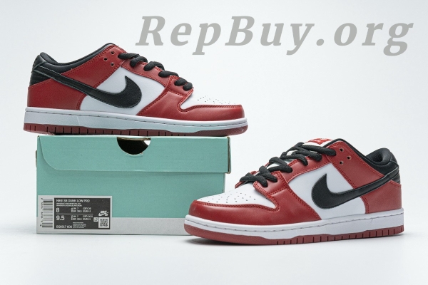Top Version Nike SB Dunk Low J-Pack Chicago BQ6817-600 - 图片 24