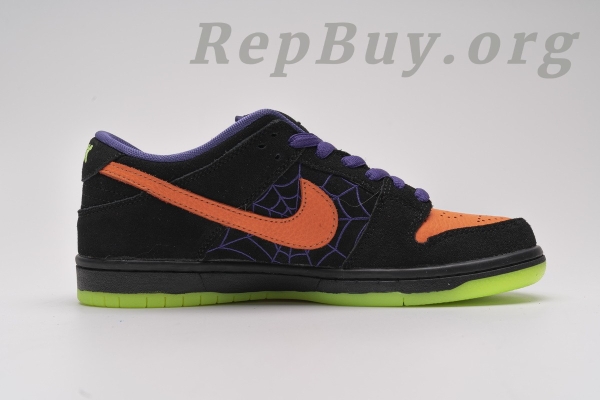 Top Version Nike SB Dunk Low Night of Mischief Halloween  BQ6817-006 - 图片 3