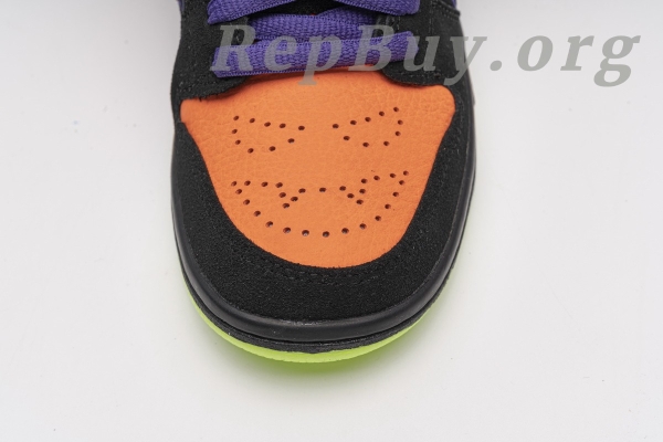 Top Version Nike SB Dunk Low Night of Mischief Halloween  BQ6817-006 - 图片 8
