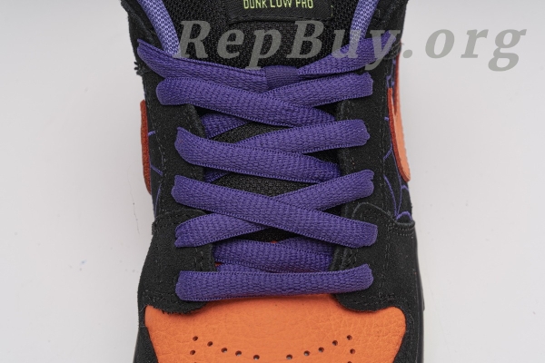 Top Version Nike SB Dunk Low Night of Mischief Halloween  BQ6817-006 - 图片 15