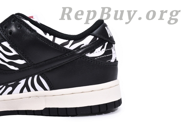 Top Version Nike SB Dunk Low OG QSQuartersnacks Zebra DM3510-001 - 图片 12