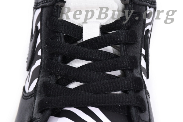 Top Version Nike SB Dunk Low OG QSQuartersnacks Zebra DM3510-001 - 图片 19