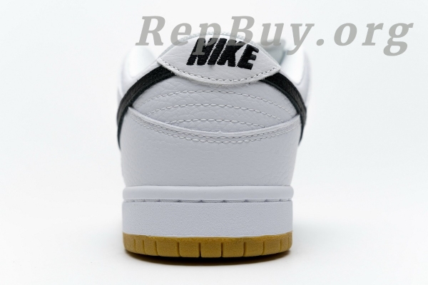 Top Version Nike SB Dunk Low Orange Label White Black CD2563-100 - 图片 16