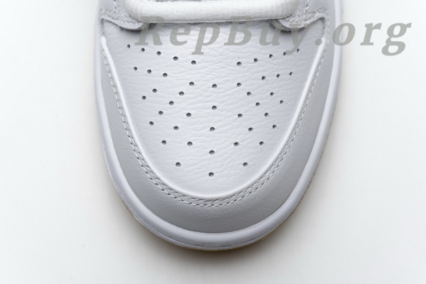 Top Version Nike SB Dunk Low Orange Label White Black CD2563-100 - 图片 23
