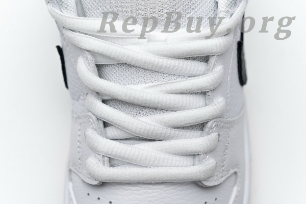 Top Version Nike SB Dunk Low Orange Label White Black CD2563-100 - 图片 22