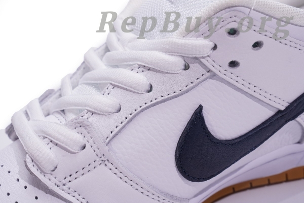 Top Version Nike SB Dunk Low Orange Label White Navy CZ2249-100 - 图片 6