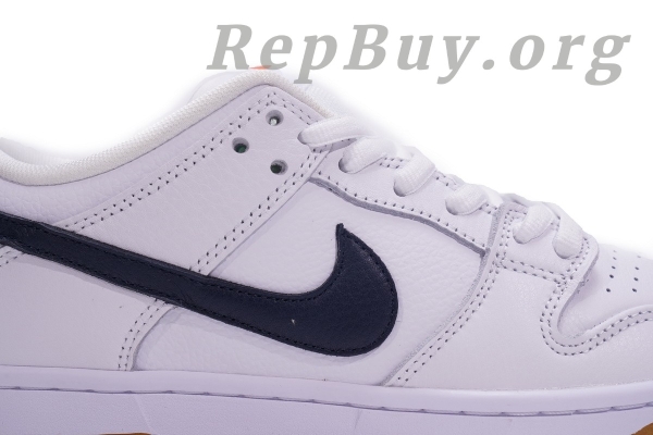 Top Version Nike SB Dunk Low Orange Label White Navy CZ2249-100 - 图片 10