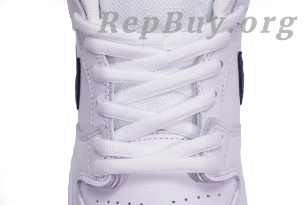Top Version Nike SB Dunk Low Orange Label White Navy CZ2249-100 - 图片 14