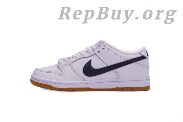 Top Version Nike SB Dunk Low Orange Label White Navy CZ2249-100